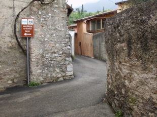 Hier war die engste Stelle Hier war dann die engste Stelle